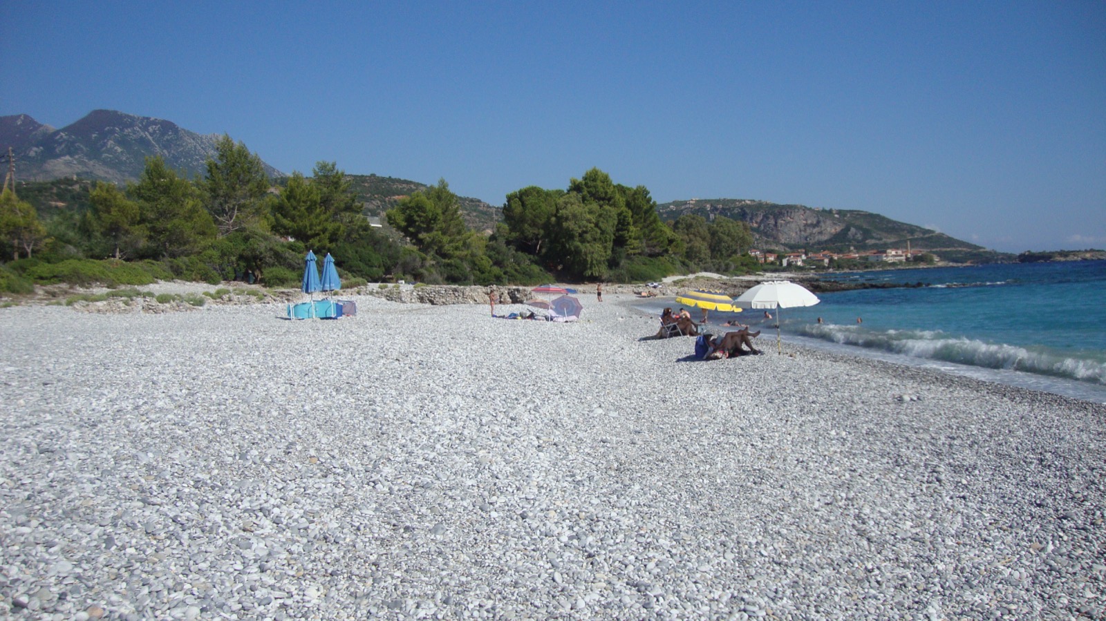 Verborgen stranden ten zuiden van Kalamata