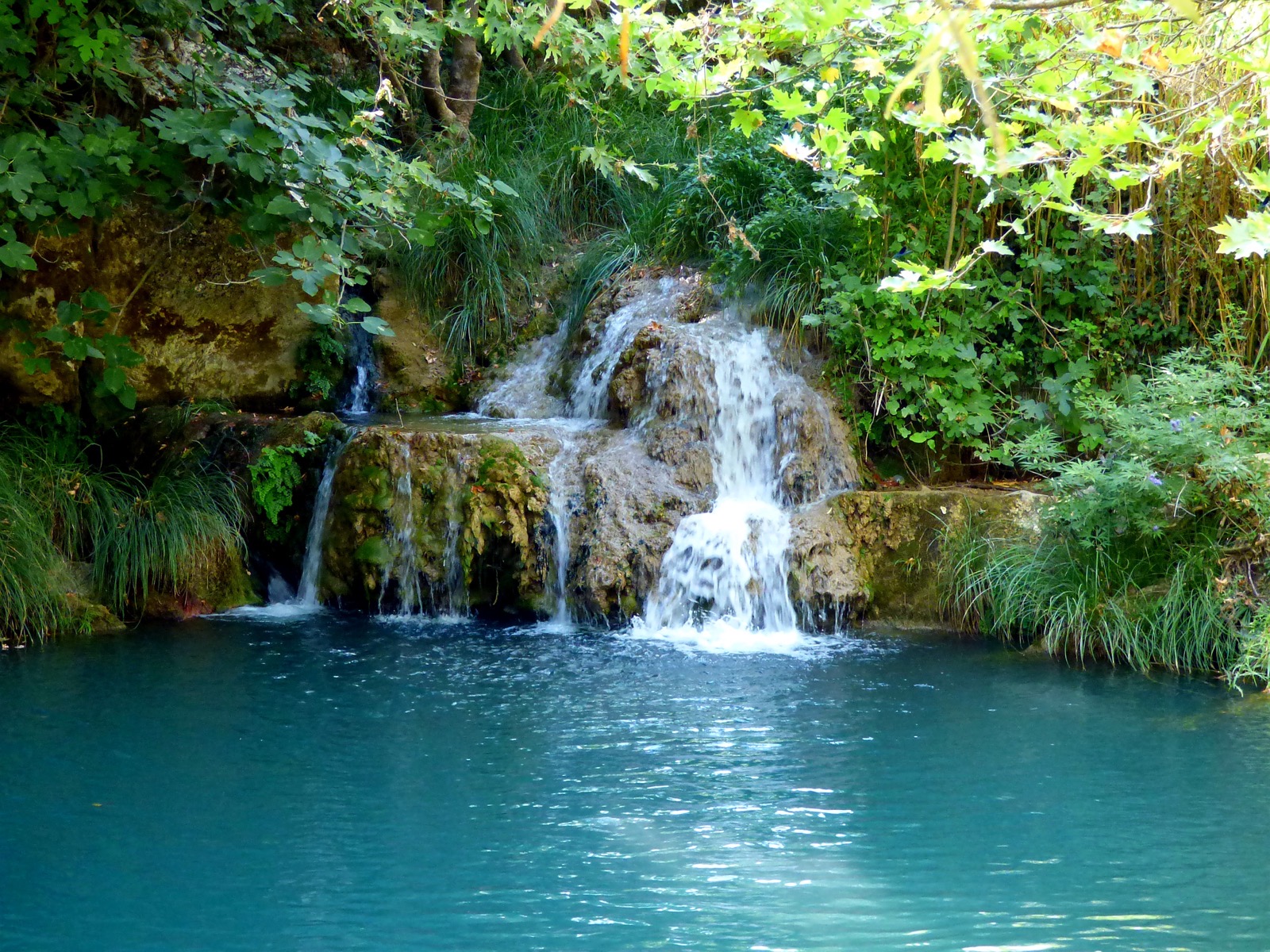 Polylimnio: watervallen en zwemmen bij Kalamata